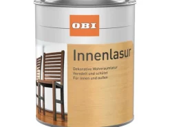 Outlet OBI Innenlasur 750 ml Grau