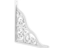 New OBI Konsole Baroque 200 mm x 180 mm Weiß Matt