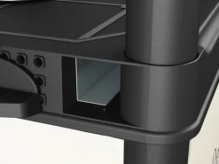 OBI Kunststoffregal XL-120 Schwarz 187 cm x 120 cm x 40 cm