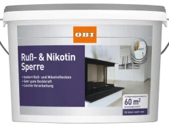 OBI Ruß- & Nikotinsperre Weiß matt 10 l