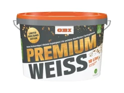 Discount OBI Wandfarbe Premiumweiß Jubiläums Edition 10 l