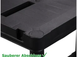 Hot Ondis24 Kunststoffregal Steckregal 60 x 30 cm Doppelpack