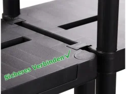 Hot Ondis24 Kunststoffregal Steckregal 60 x 30 cm Doppelpack