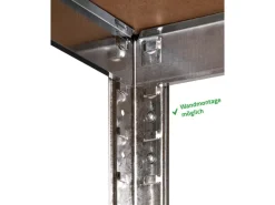 Ondis24 2x Steckregal Metallregal Thomas 90 x 40