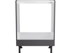 Optifit Küchen-Herdumbau Ingvar420 60 cm x 87 cm x 58,4 cm Anthrazit Matt