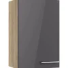 Optifit Küchen-Oberschrank Jonte984 45cm x 70,4cm x 34,9cm Anthrazit-Wildeiche