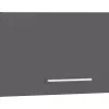 Optifit Küchen-Oberschrank Ingvar420 60 cm x 35,2 cm x 34,9 cm Anthrazit Matt