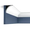 Hot ORAC DECOR C240 LUXXUS Decken Eckleiste Stuckleiste Gesims Dekor Zierprofil 2 m 200 cm x 8 cm x 8 cm Weiß