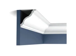 Best ORAC DECOR C333 LUXXUS Decken Eckleiste Stuckleiste Stuck Dekor Zierprofil 2 m 200 cm x 12,2 cm x 11,1 cm Weiß