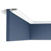 ORAC DECOR C360 LUXXUS Zierleiste Stuckleiste Decken Leiste Kanten Profil 2 m 200 cm x 2,1 cm x 6 cm Weiß