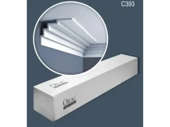 Online ORAC DECOR C393 MODERN Eckleisten 1 Karton Set 7 Zierleisten 14 m Weiß