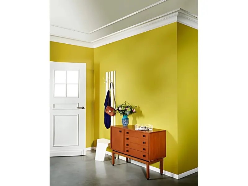 Best ORAC DECOR CB512N BASIXX Stuckprofil Dekor Zierleiste Eck-Wand-Decken-Leiste 2 m 200 cm x 9,5 cm x 10 cm Weiß