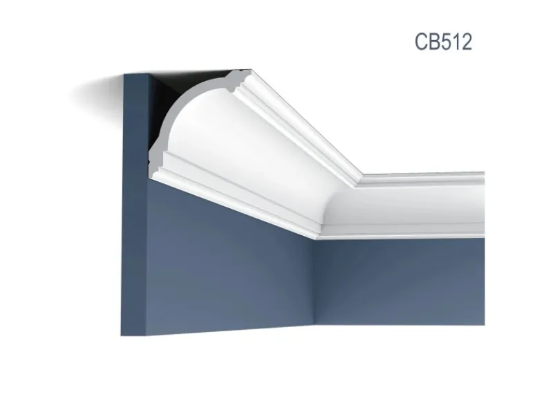 ORAC DECOR CB512N BASIXX Zierleisten 1 Karton Set 2 Stuckleisten 4 m Weiß