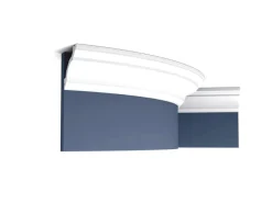 Online ORAC DECOR C213F LUXXUS Flexible Decken Stuckleiste Zierprofil Dekorleiste 2 m 200 cm x 8 cm x 8 cm Weiß