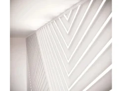 ORAC DECOR CX190 AXXENT U-PROFILE Eckleiste für Indirekte Beleuchtung 2 m 200 cm x 3,0 cm x 2,0 cm Weiß