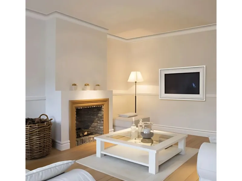 Best ORAC DECOR CX127 AXXENT Zierleisten 1 Karton Set 14 Stuckleisten 28 m Weiß