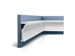 Discount ORAC DECOR P4010 Wandleiste Friesleiste Zierleiste Stuckleiste 2 m 200 cm x 5,5 cm x 14,5 cm Weiß