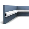 Best ORAC DECOR PX120 AXXENT Profilleiste Zierleiste Wand-Profil-Fries-Leiste 2 m 200 cm x 4 cm x 1,9 cm Weiß