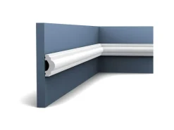Best ORAC DECOR PX120 AXXENT Profilleiste Zierleiste Wand-Profil-Fries-Leiste 2 m 200 cm x 4 cm x 1,9 cm Weiß