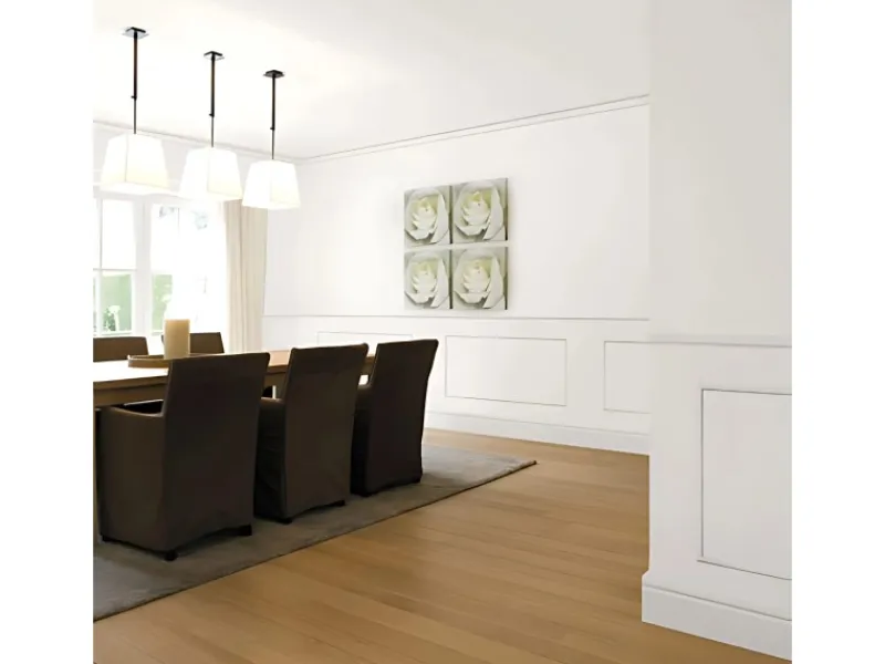 Best ORAC DECOR PX120 AXXENT Profilleiste Zierleiste Wand-Profil-Fries-Leiste 2 m 200 cm x 4 cm x 1,9 cm Weiß