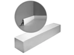 ORAC DECOR SX125 AXXENT Zierleisten 1 Karton Set 36 Sockelleiste 72 m Weiß