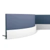 Outlet ORAC DECOR SX157F AXXENT SQUARE Flexible Sockelleiste Wandleiste Zierleiste 2 m 200 cm x 1,3 cm x 6,6 cm Weiß