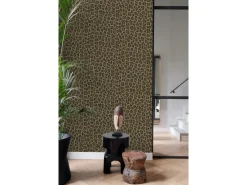 Origin-luxury wallcoverings Origin Wallcoverings Tapete Leopardenmuster Braun und Beige 53 cm x 10.05 m