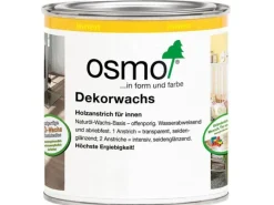 Clearance Osmo Dekorwachs Transparent Weiss 375 ml Weiß