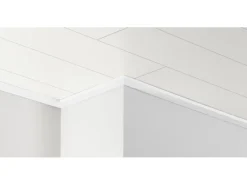 Outlet Parador Deckenleiste DAL 3 12 mm x 34 mm x 2.200 mm Weiß Hochglanz