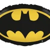 Party Factory Folienballon Batman Oval Ø 45 cm Logo Motiv 3