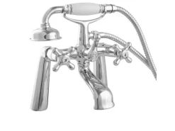 Discount PaulGurkes Nostalgie Wannenarmatur Standarmatur für Wannenrand