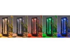 Paulmann Laterne Classic Plug & Shine Zigbee 3.0 IP44 RGBW+ 2 W Anthrazit