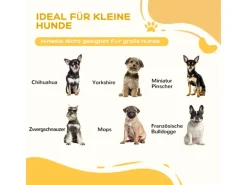 PawHut Absperrgitter mit 2 Stützfüßen und 4 Paneelen