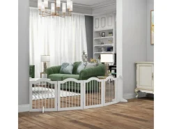 PawHut Absperrgitter 5-Teilig 254 5 x 61 cm