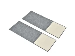 PawHut 2er Kratzmatte Sisal Sessel Couch Katzenkratzmatte