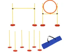 Online PawHut Hunde Agility Set 3-in-1-Training Inklusive Tasche