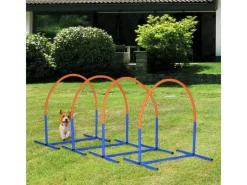 Online PawHut Hunde-Agility-Trainingsgeräte mit Tragetasche