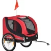 Best PawHut Hundeanhänger Hunde Fahrrad Anhänger