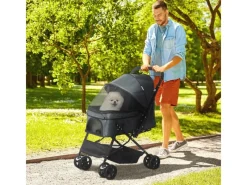 Online PawHut Hundebuggy für Kleine Hunde und Katzen