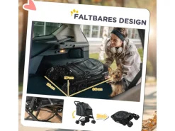 Online PawHut Hundebuggy für Kleine Hunde und Katzen