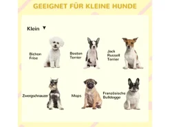 Clearance PawHut Hundehütte mit Terrasse