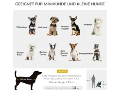 PawHut Hundewagen Polyester Stahl 80,5L x 51,5B x 100H cm