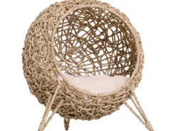 PawHut Katzenhaus mit Kissen und Erhöhten Füßen