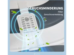 PawHut Katzentoilette mit Deckel