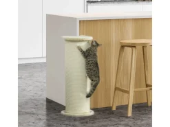 Sale PawHut Kratzbaum 85 cm Kratzschutz mit Sisalseil Kippschutz