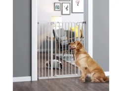 Hot PawHut Türschutzgitter mit Auto-Close