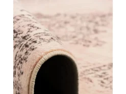 Best Pergamon Designer Teppich Passion Vintage Bordüre Rosa Beige 140x200cm