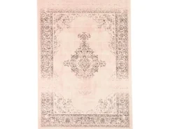 Best Pergamon Designer Teppich Passion Vintage Bordüre Rosa Beige 140x200cm