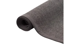 Outlet Pergamon Sisalteppich Natura Klassisch mit Bordüre Anthrazit 150x150cm