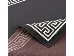 Pergamon Teppich Trendline Römisch Bordüre Anthrazit 80x150cm